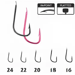 Haczyk Roach red nr 16